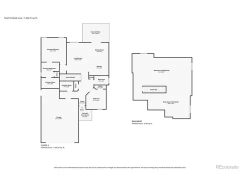 Floorplan - 4112 Florence Ave, Evans, CO 80620 photo 1 of 3