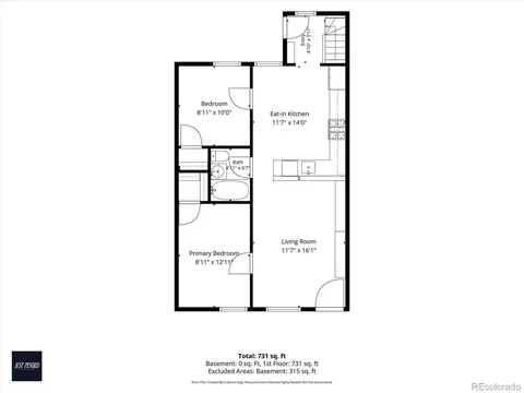 Floorplan - 26 E Bayaud Ave, Denver, CO 80209 photo 1 of 2