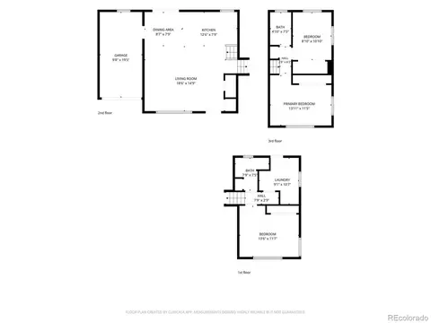 Floorplan - 8419 Ames St, Arvada, CO 80003 photo 1 of 1