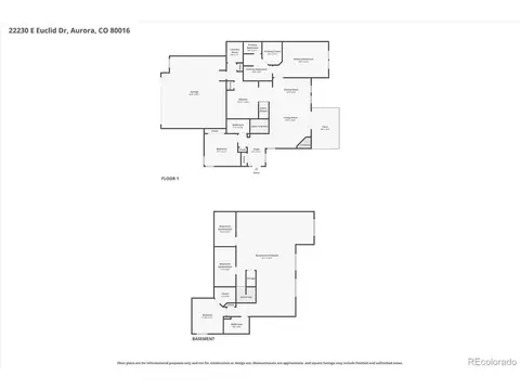 Floorplan - 22230 Euclid Dr, Aurora, CO 80016 photo 3 of 3
