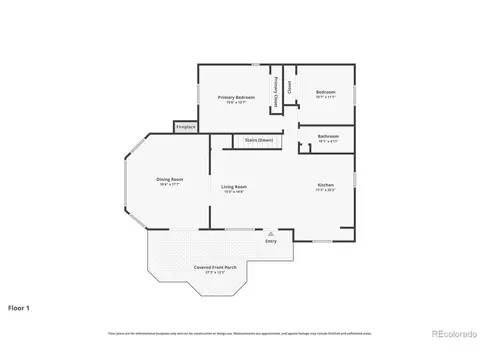 Floorplan - 163 Buffum St, Bailey, CO 80421 photo 3 of 3