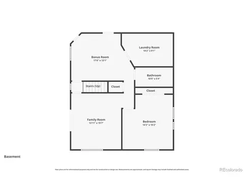 Floorplan - 163 Buffum St, Bailey, CO 80421 photo 1 of 3