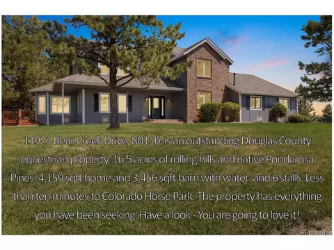 11921 Bear Creek Dr, Franktown, CO 80116