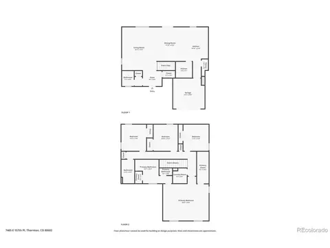 Floorplan - 7465 E 157th Pl, Thornton, CO 80602 photo 1 of 1