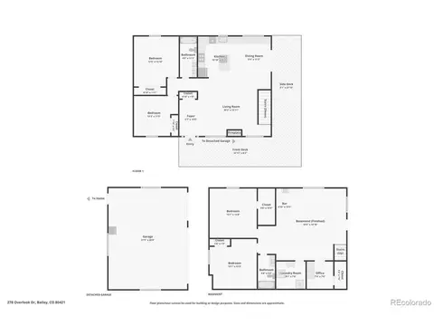 Floorplan - 278 Overlook Dr, Bailey, CO 80421 photo 1 of 1