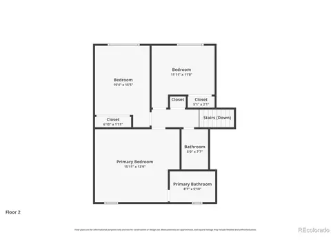 Floorplan - 14896 E Caspian Pl, Aurora, CO 80014 photo 2 of 2