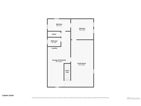 Floorplan - 14153 E 25th Pl, Aurora, CO 80011 photo 3 of 3