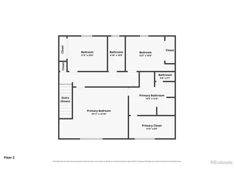 Floorplan - 3260 E 128th Pl, Thornton, CO 80241 photo 2 of 4