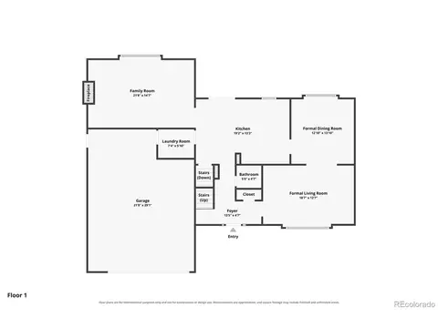 Floorplan - 3260 E 128th Pl, Thornton, CO 80241 photo 1 of 4