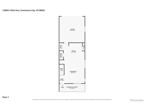 Floorplan - 17809 E 103rd Ave, Commerce City, CO 80022 photo 2 of 3