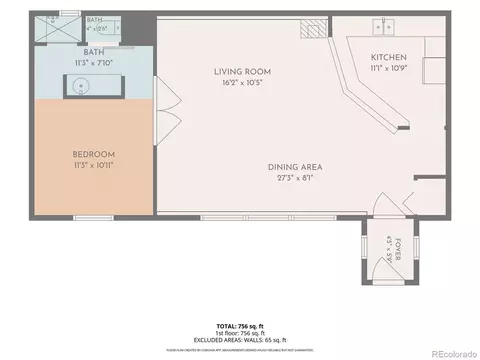 Floorplan - 9149 Fallen Rock Rd, Conifer, CO 80433 photo 2 of 2