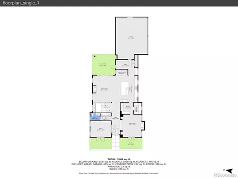 Floorplan - 300 Oneida St, Denver, CO 80220 photo 1 of 4