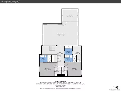 Floorplan - 300 Oneida St, Denver, CO 80220 photo 3 of 4