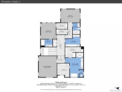 Floorplan - 300 Oneida St, Denver, CO 80220 photo 2 of 4