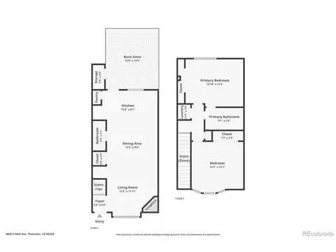 Floorplan - 4020 E 94th Ave #B, Thornton, CO 80229 photo 3 of 3