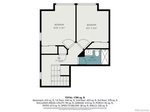 Floorplan - 11366 Grove St #E, Westminster, CO 80031 photo 2 of 4