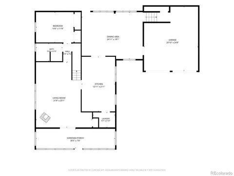 Floorplan - 1478 W Longbow Dr, Como, CO 80456 photo 1 of 2