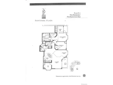Floorplan - 8100 E Union Ave #513, Denver, CO 80237 photo 1 of 1