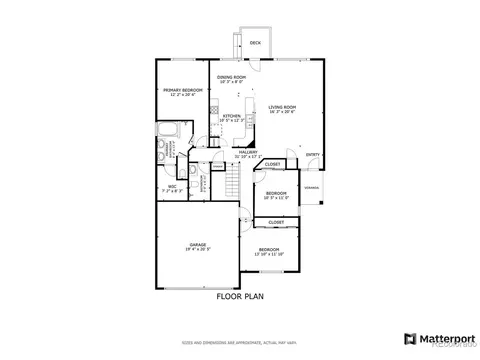 Floorplan - 19564 E Ithaca Pl, Aurora, CO 80013 photo 1 of 1