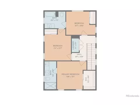Floorplan - 3831 W 3rd Ave, Denver, CO 80219 photo 1 of 2