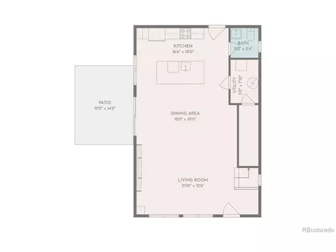 Floorplan - 3831 W 3rd Ave, Denver, CO 80219 photo 2 of 2