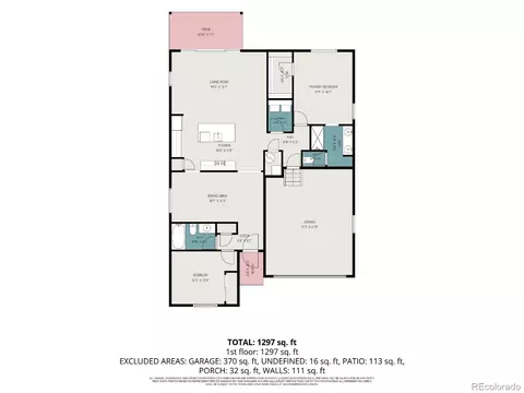 Floorplan - 25549 E Archer Ave, Aurora, CO 80018 photo 1 of 1