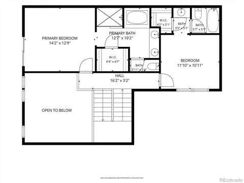 Floorplan - 6607 S Forest Way #E, Centennial, CO 80121 photo 2 of 4