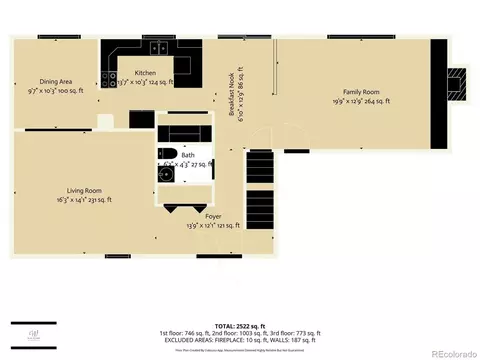 Floorplan - 14702 Evans Ave, Aurora, CO 80014 photo 1 of 3