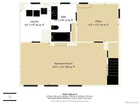 Floorplan - 14702 Evans Ave, Aurora, CO 80014 photo 3 of 3