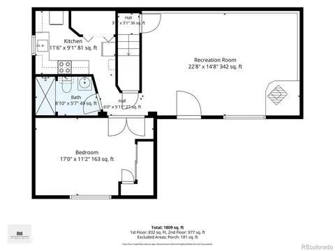 Floorplan - 173 Wisp Creek Dr, Bailey, CO 80421 photo 1 of 6