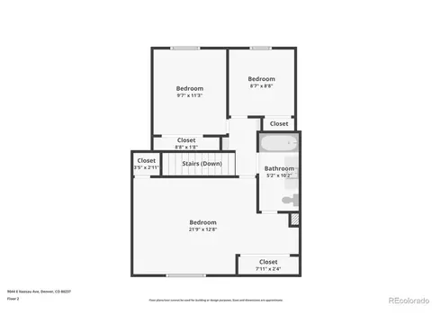 Floorplan - 9044 E Nassau Ave, Denver, CO 80237 photo 4 of 4