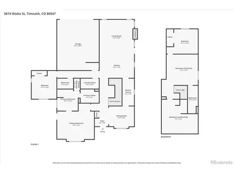 Floorplan - 3674 Watts St, Timnath, CO 80547 photo 1 of 3