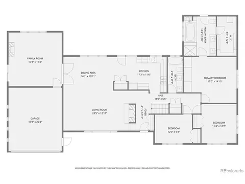 Floorplan - 5425 E 3rd Ave, Denver, CO 80220 photo 1 of 2