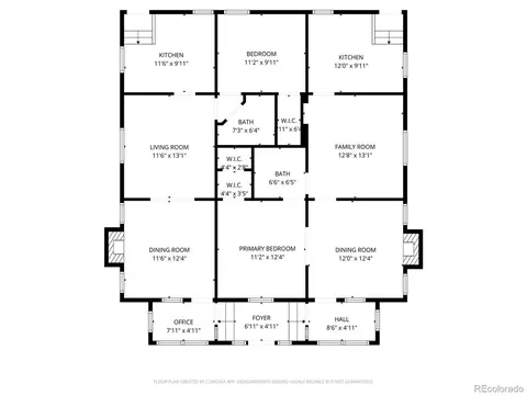 Floorplan - 421 E Alameda Ave, Denver, CO 80209 photo 1 of 1