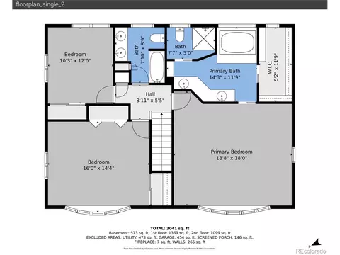 Floorplan - 3076 Nelson Ct, Lakewood, CO 80215 photo 4 of 4