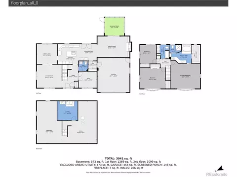 Floorplan - 3076 Nelson Ct, Lakewood, CO 80215 photo 3 of 4