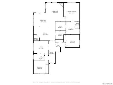 Floorplan - 27227 E Maple Ave, Aurora, CO 80018 photo 1 of 1