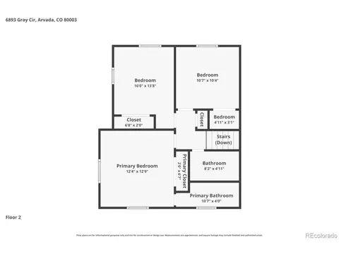 Floorplan - 6893 Gray Cir, Arvada, CO 80003 photo 3 of 3
