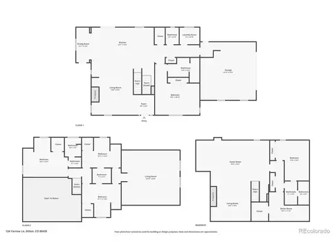 Floorplan - 124 Yarrow Ln, Dillon, CO 80435 photo 4 of 4