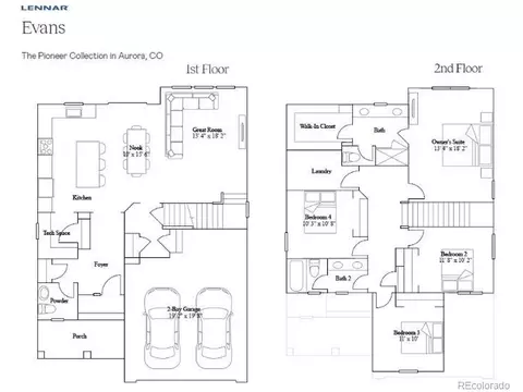 Floorplan - 24643 E Iliff Pl, Aurora, CO 80018 photo 1 of 1