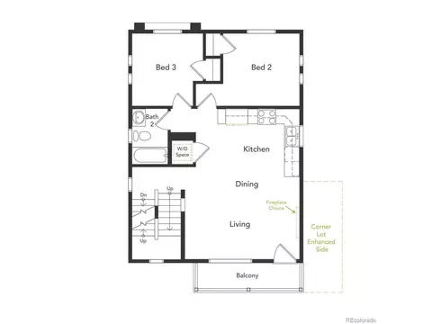 Floorplan - 13559 E 103rd Pl, Commerce City, CO 80022 photo 2 of 3