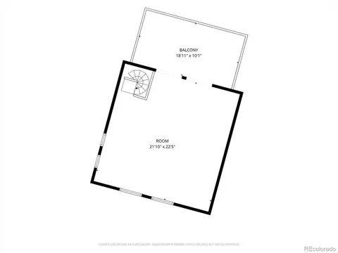 Floorplan - 10029 Fallen Rock Rd, Conifer, CO 80433 photo 2 of 3