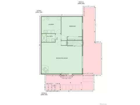 Floorplan - 261 Mount Bailey Dr, Bailey, CO 80421 photo 2 of 2
