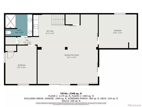 Floorplan - 23318 County Road 5, Elbert, CO 80106 photo 3 of 4