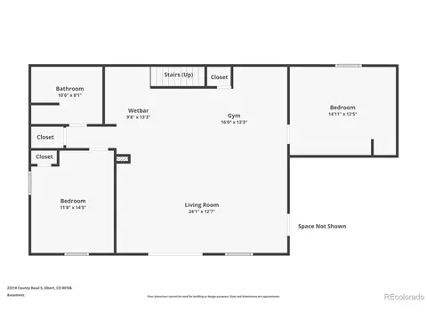 Floorplan - 23318 County Road 5, Elbert, CO 80106 photo 2 of 4