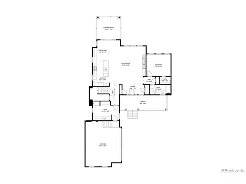 Floorplan - 502 Upper Ranch View Rd, Granby, CO 80446 photo 1 of 2