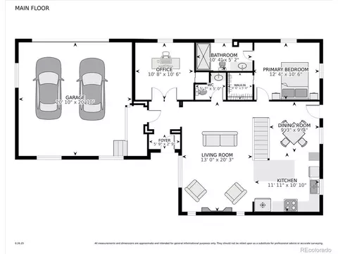 Floorplan - 3360 Broadway St, Boulder, CO 80304 photo 2 of 3
