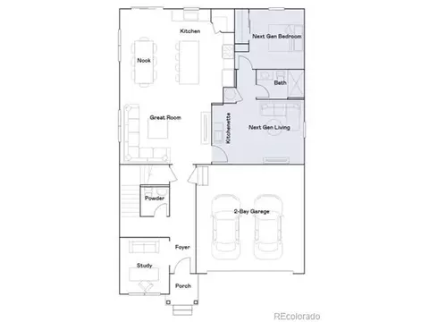 Floorplan - 832 Rattle Rd, Windsor, CO 80550 photo 1 of 2