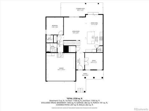 Floorplan - 26940 E Cedar Ave, Aurora, CO 80018 photo 1 of 3