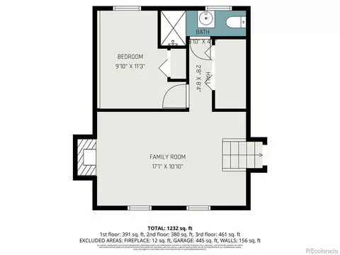 Floorplan - 2608 W 99th Pl, Denver, CO 80260 photo 1 of 3